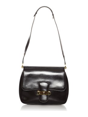Gucci Vintage black leather bag