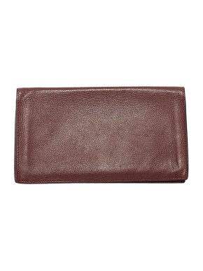 Hermes Brown leather MC2 long wallet