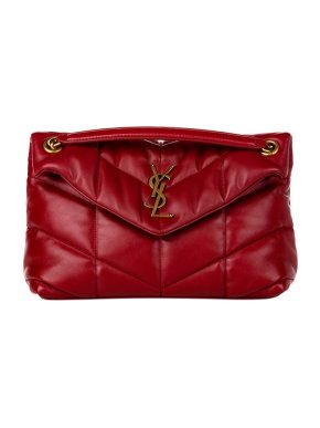 Saint Laurent Red leather LouLou bag