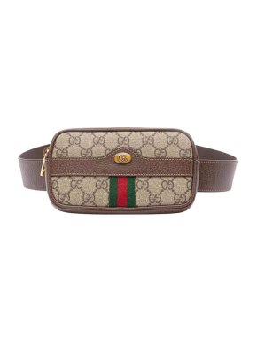Gucci GG Supreme canvas Ophidia belt bag 85