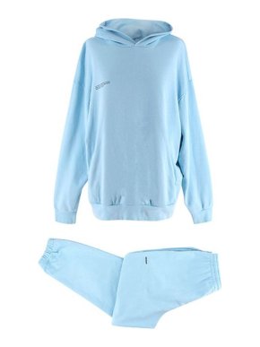 Pangaia Celestial blue cotton jersey 365 Signature hoodie & joggers