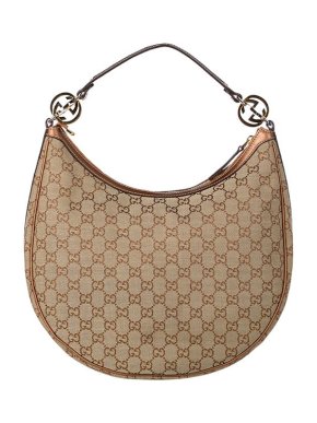 Gucci GG monogram canvas Twins hobo bag