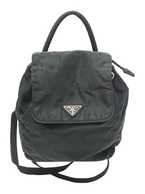 Prada Black nylon Tessuto backpack