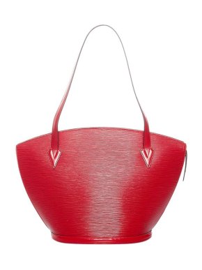 Louis Vuitton Red Epi leather Saint Jacques GM bag