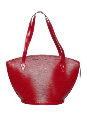 Louis Vuitton Red Epi leather Saint Jacques GM tote bag
