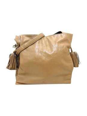 Loewe Vintage nude leather Flamenco Knot bag