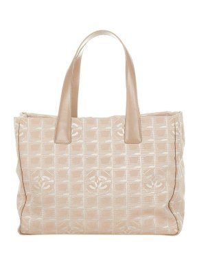 Chanel Nude nylon New Travel Line tote bag