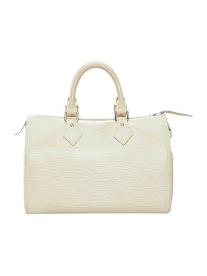 Louis Vuitton Ivory Epi leather Speedy 30 bag