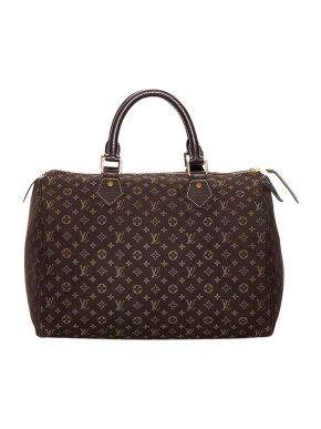 Louis Vuitton Monogram Mini Lin canvas Speedy 30 bag