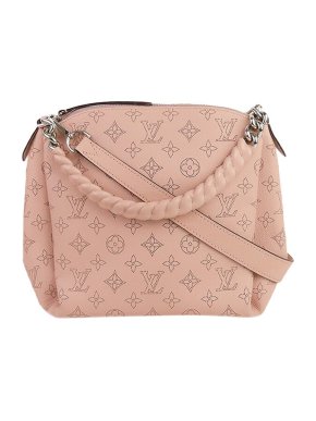 Louis Vuitton Pink monogram Mahina leather Babylone BB bag