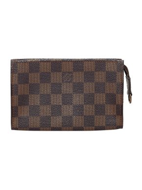 Louis Vuitton Damier ebene canvas pouch