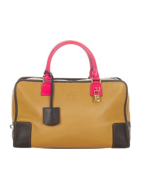 Loewe Vintage tricolour leather Amazona bag
