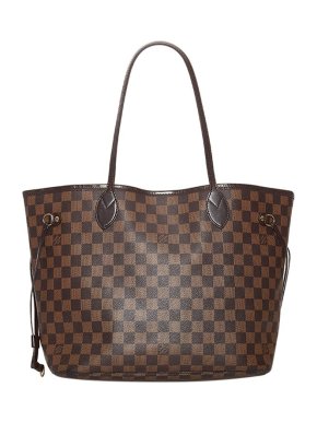 Louis Vuitton Damier ebene  canvas Neverfull MM bag