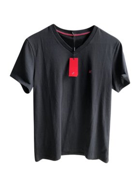 Carolina Herrera Black Logo Embroidered T-Shirt