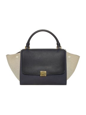 Celine Tricolour leather Trapeze bag