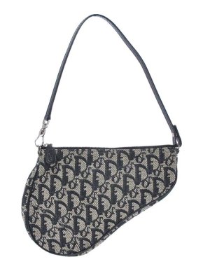Dior Vintage Oblique mini saddle bag