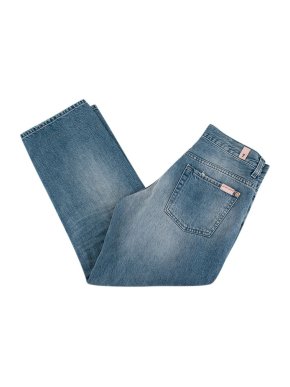 7 For All Mankind Mid-wash distressed denim The Modern Straight jeans