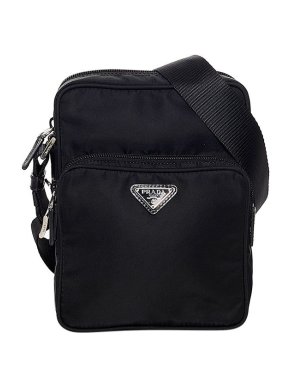 Prada Black nylon Tessuto crossbody bag