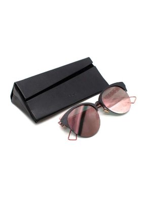 Rose Gold Diorama Club Sunglasses