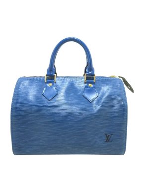 Louis Vuitton Blue Epi leather Speedy 25 bag