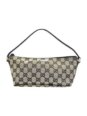 Gucci Vintage GG canvas Boat bag