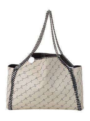 Stella McCartney Logo canvas Falabella tote bag