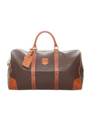 Celine Vintage Macadam PVC travel bag