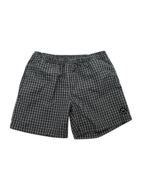 Raf Simons Black Check Swim Shorts
