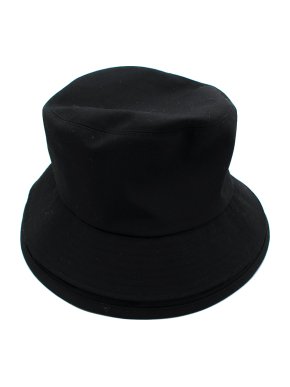 Sacai Black double layer bucket hat