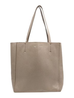 Celine Taupe leather Phantom Cabas tote bag