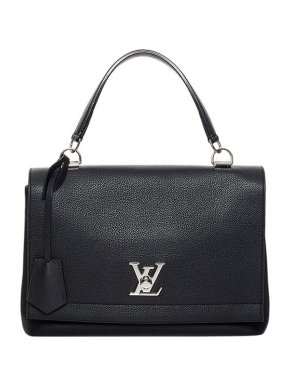 Louis Vuitton Black leather Lockme II bag
