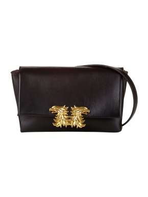 Valentino Garavani Black leather Griffin chain strap bag