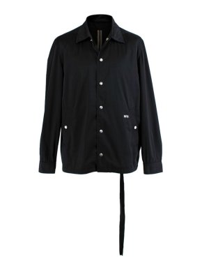 Rick Owens DRKSHDW black nylon jacket