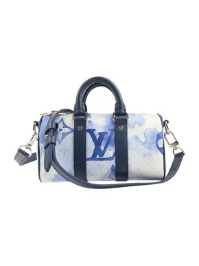 Louis Vuitton Blue Monogram watercolour Keepall XS bag