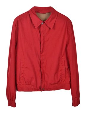 Bally Vintage red cotton Harrington jacket