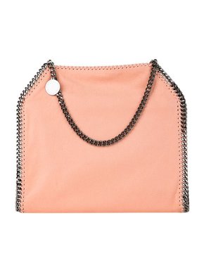 Stella McCartney Pink Shaggy Deer Falabella tote bag