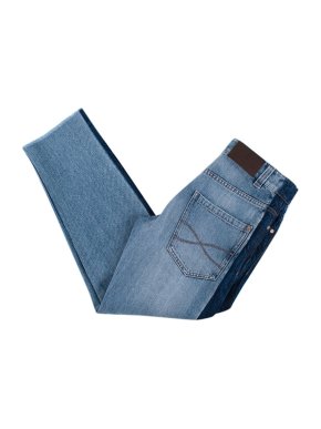 Brunello Cucinelli Mid-wash side stripe denim low rise jeans