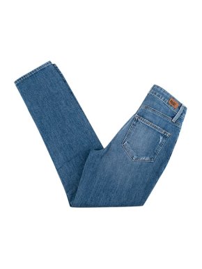 Paige Mid-wash distressed denim Sarah Slim jeans
