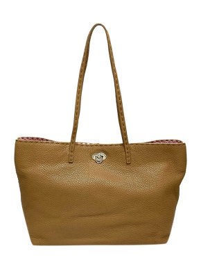 Fendi Tan leather Selleria Carla tote bag