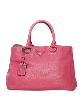 Prada Pink Vitello Daino leather tote bag