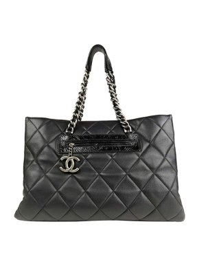 Chanel Timeless Soft Caviar Leather Tote Bag