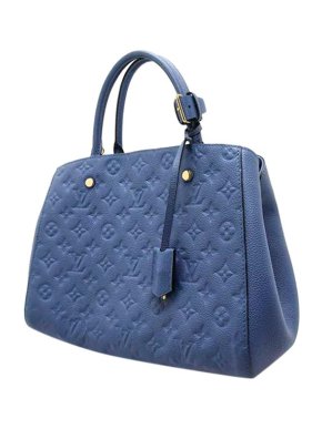 Louis Vuitton Blue Empriente leather Montaigne MM bag