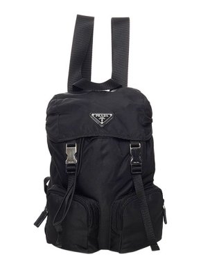 Prada Black nylon Tessuto backpack