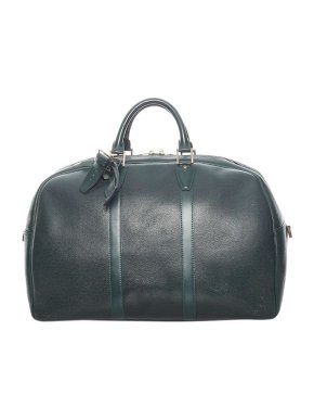 Louis Vuitton Green Taiga leather Kendall PM travel bag