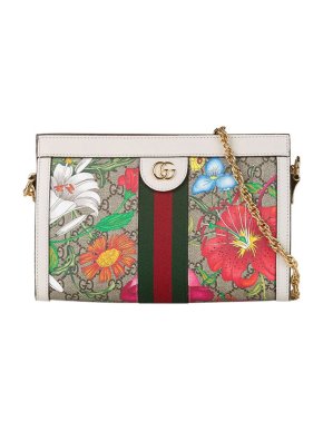 Gucci GG Supreme Flora Ophidia bag