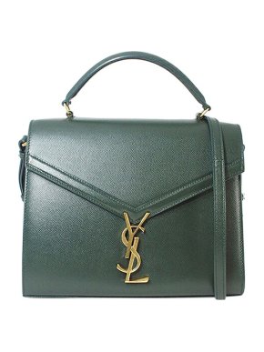 Saint Laurent Green leather Cassandra bag