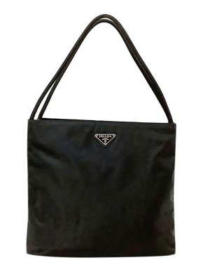 Prada Black nylon Tessuto tote bag