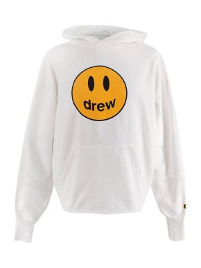 Drew House White cotton jersey Mascot hoodie