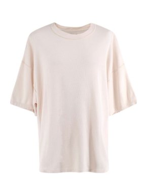 Fear of God Beige cotton jersey oversize T-shirt