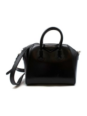 Givenchy Black Small Glossy Antigona